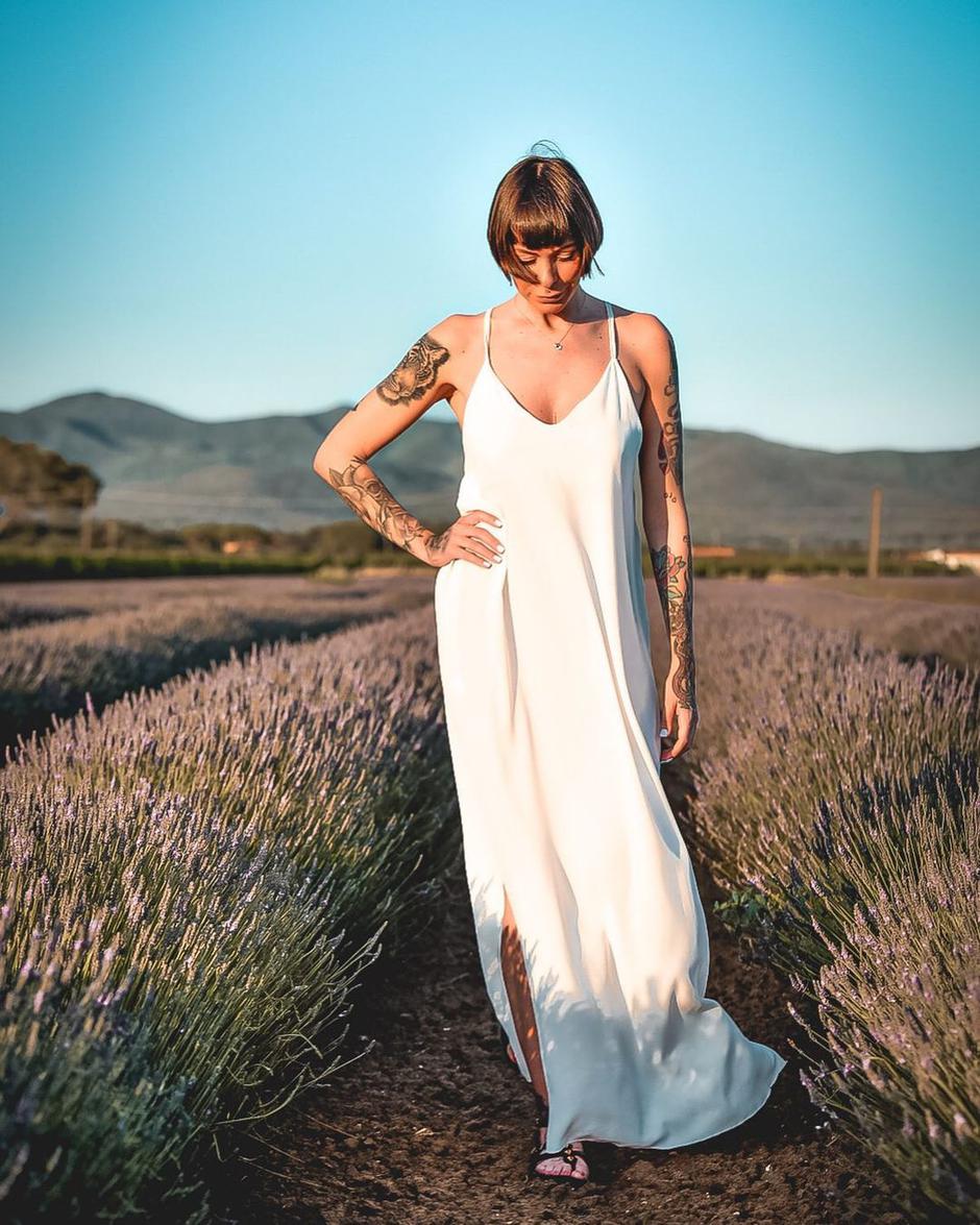 bijela haljina | Autor: Instagram@jessicamattonai
