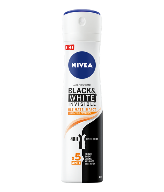 Ultimativna 5-u-1 zaštita novih NIVEA dezodoransa štiti vas i vašu odjeću u svim stresnim situacijama