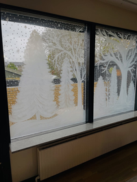 Bojanje prozora kefirom