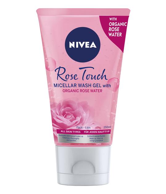 NIVEA Rose Touch linija s organskom ružinom vodicom  za zdrav izgled kože koja diše