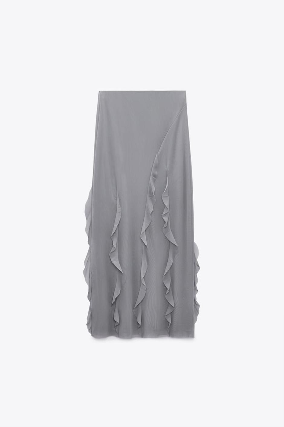 lepršava midi suknja | Autor: Zara