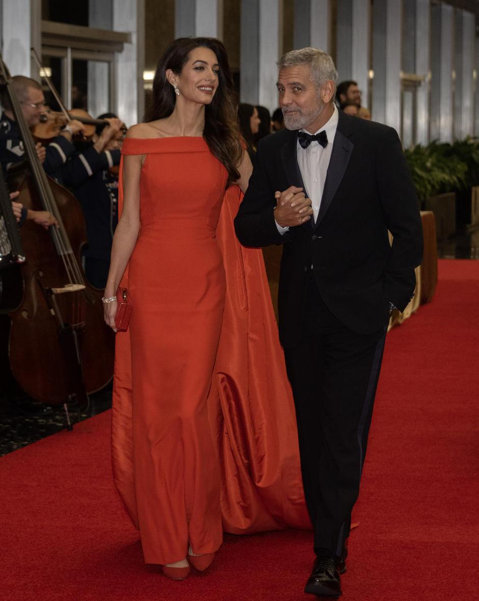 Amal i George Clooney | Autor: Newscom/Pixsell