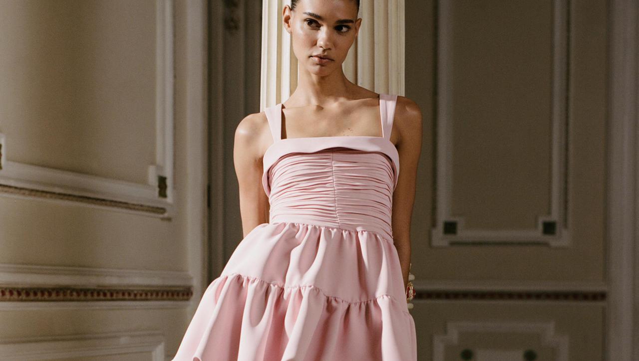 Foto: Zara, mini ružičasta haljina
