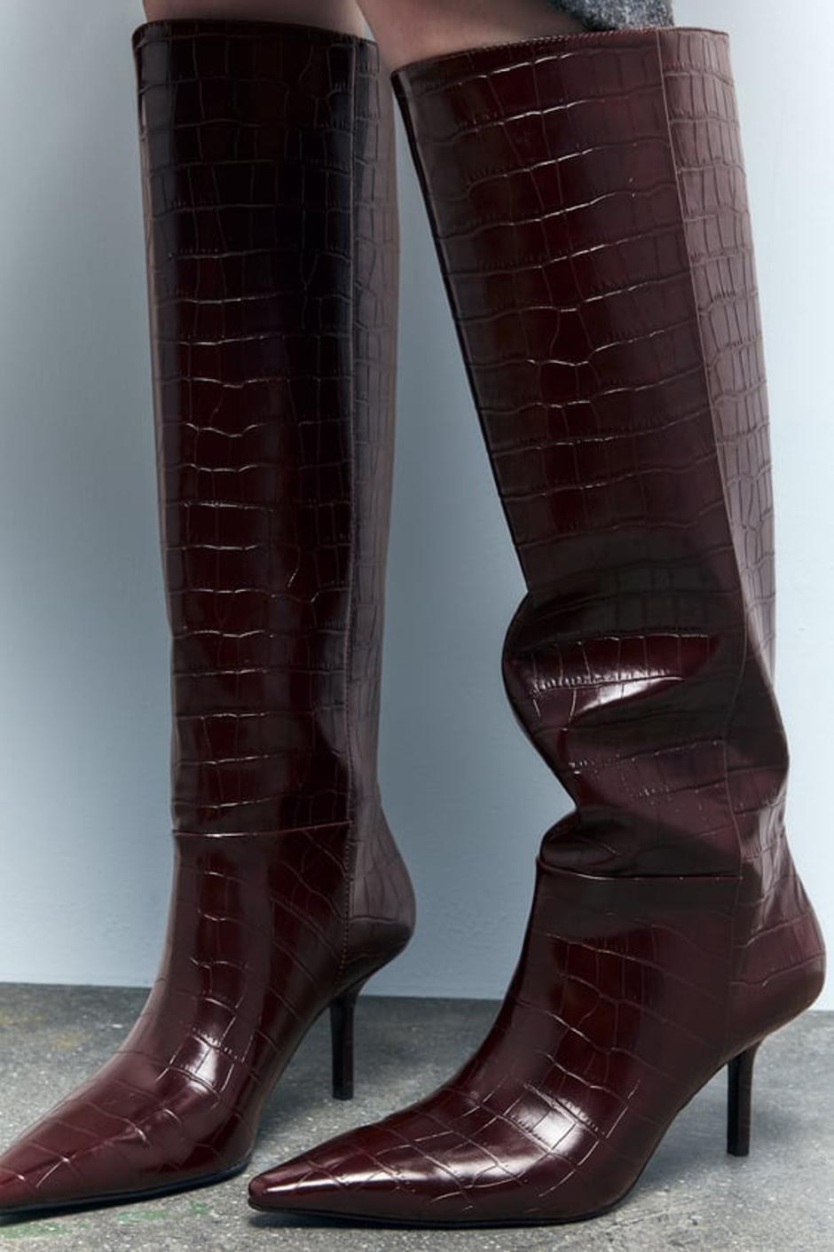 crvene čizme | Autor: Zara