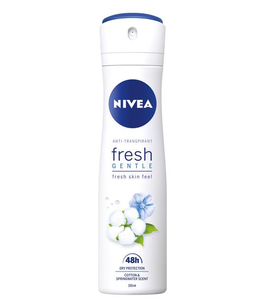 Uronite u neodoljivu svježinu prirodnih mirisa  NIVEA Fresh antiperspiranta u spreju