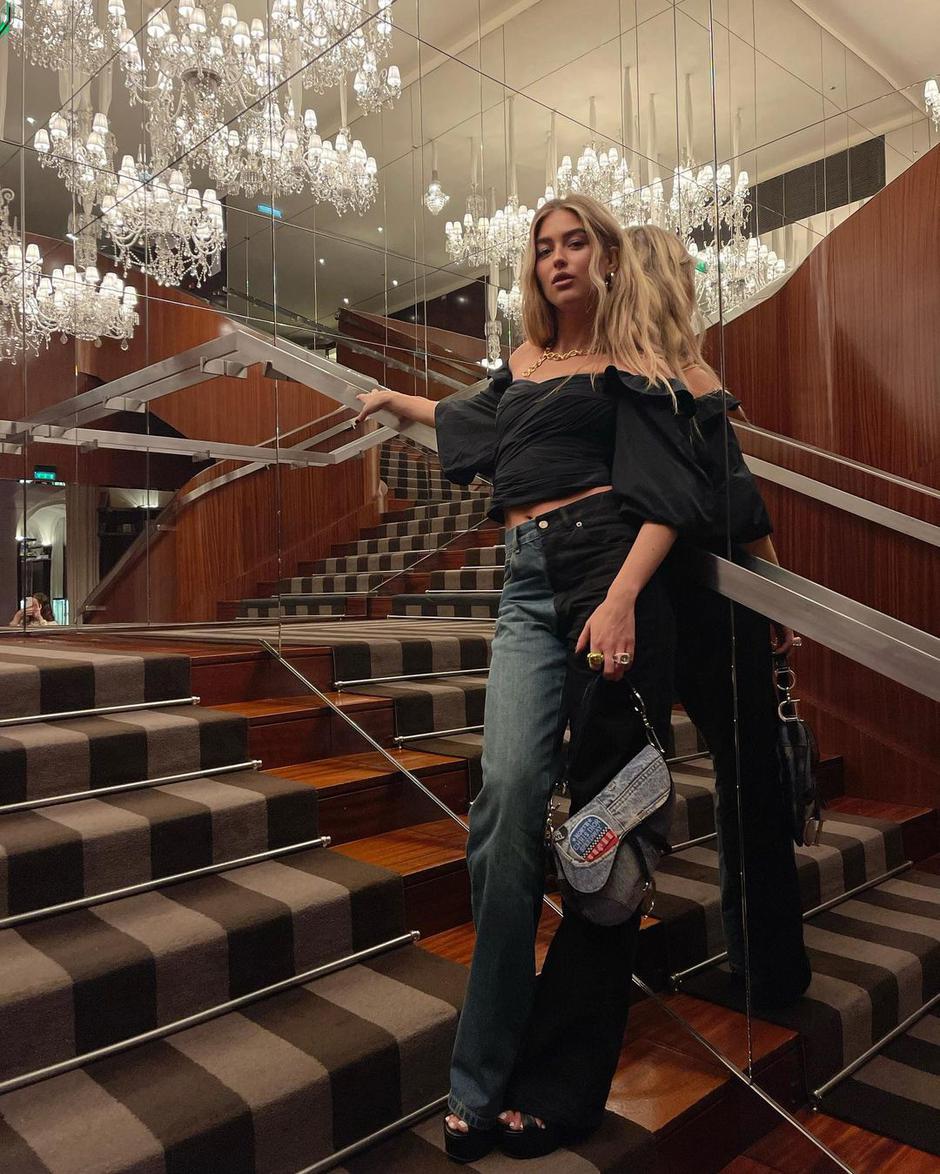Dior Saddle torbica | Autor: Instagram @emilisindlev