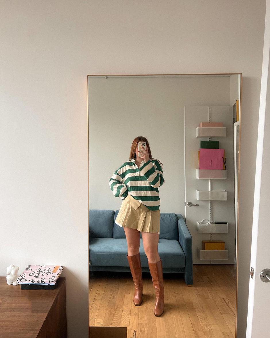 mini suknja | Autor: Instagram @reannlangas