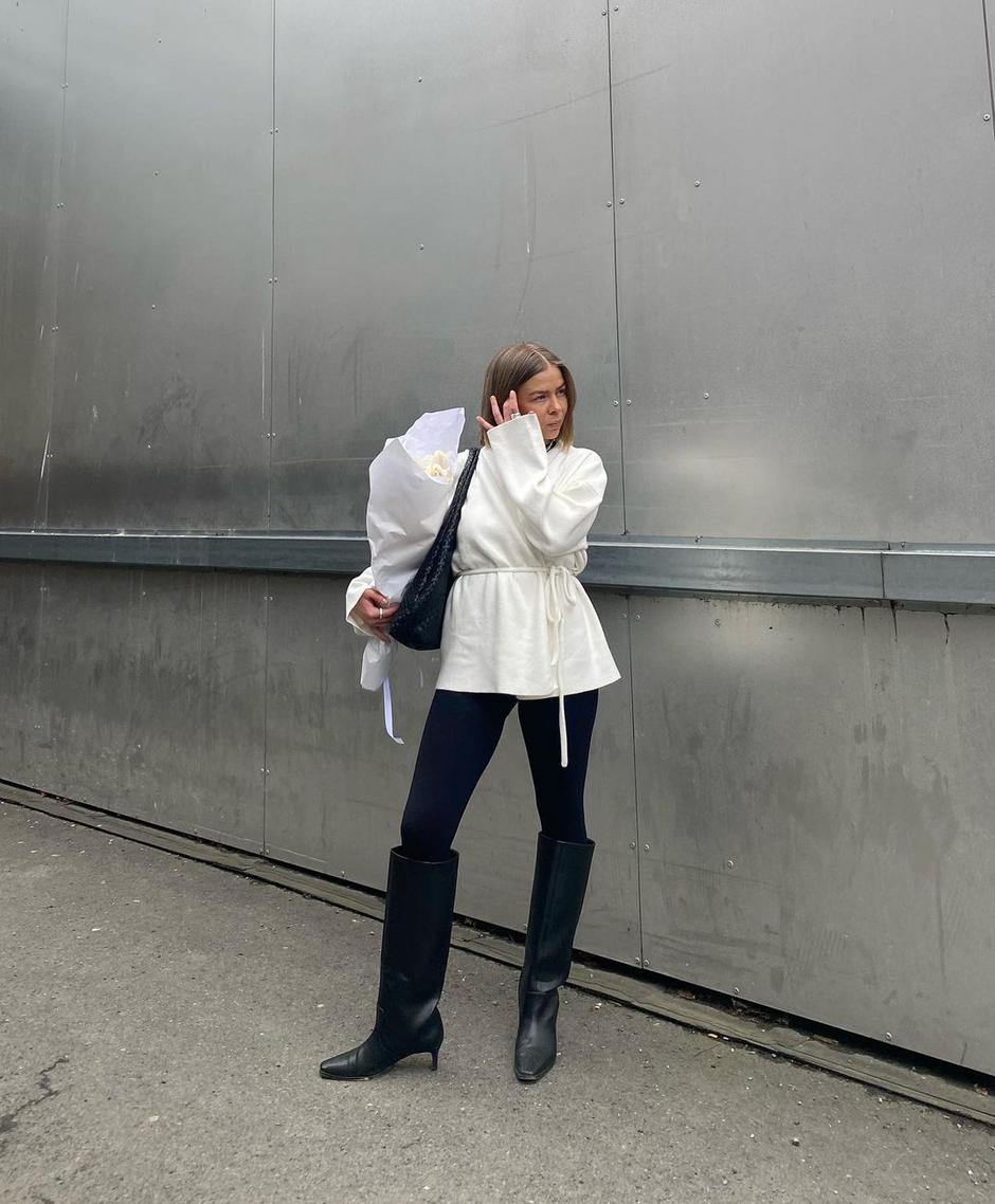 kako nositi tajice | Autor: Instagram @dinahansen