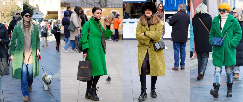 Zelena boja kaputa bila je među omiljenima ove zime | Autor: Pixsell