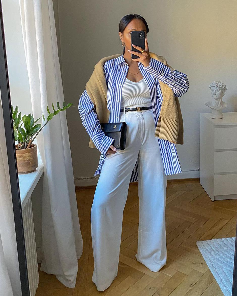 bijele hlače | Autor: Instagram@fentybeauty