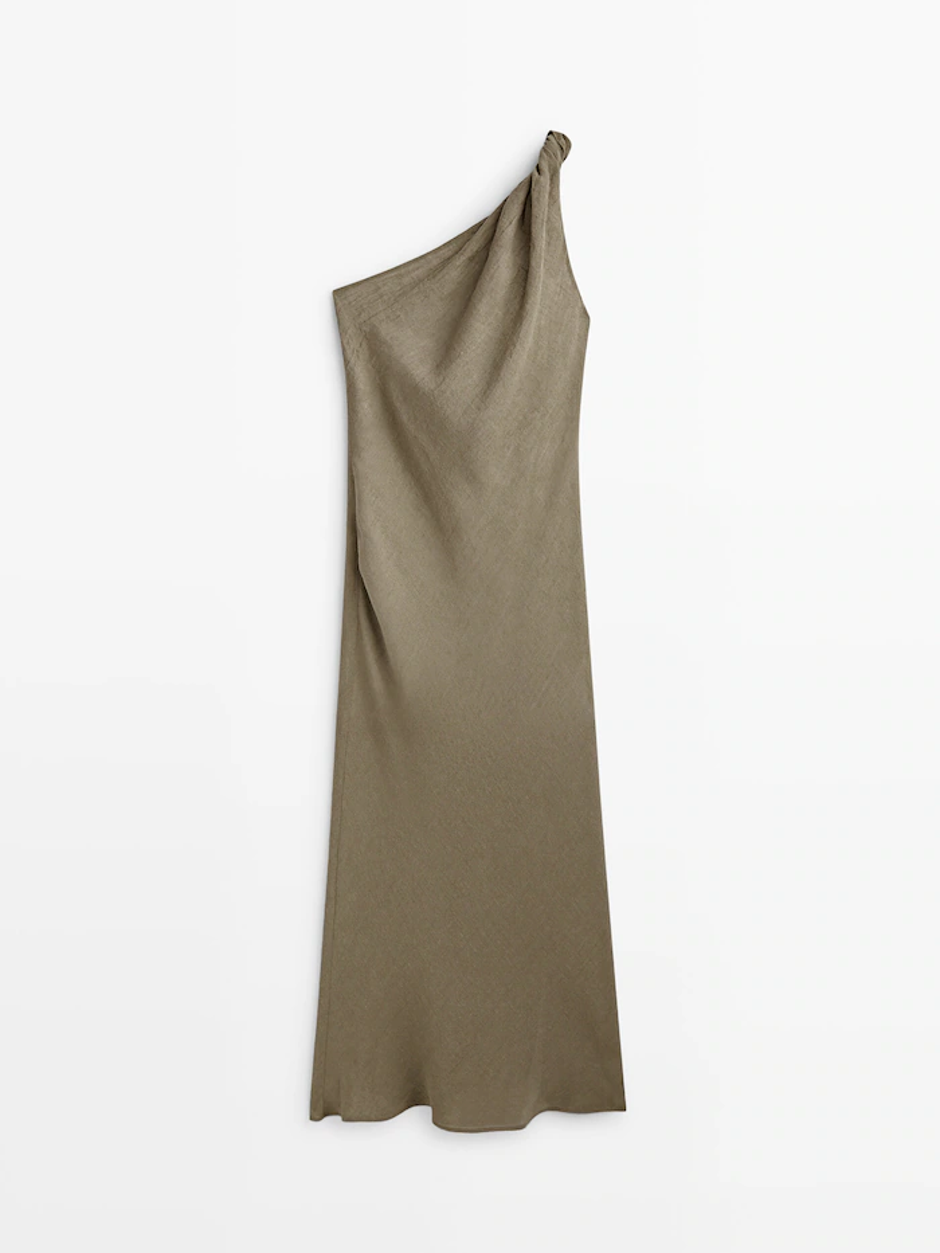 lanena haljina | Autor: Massimo Dutti