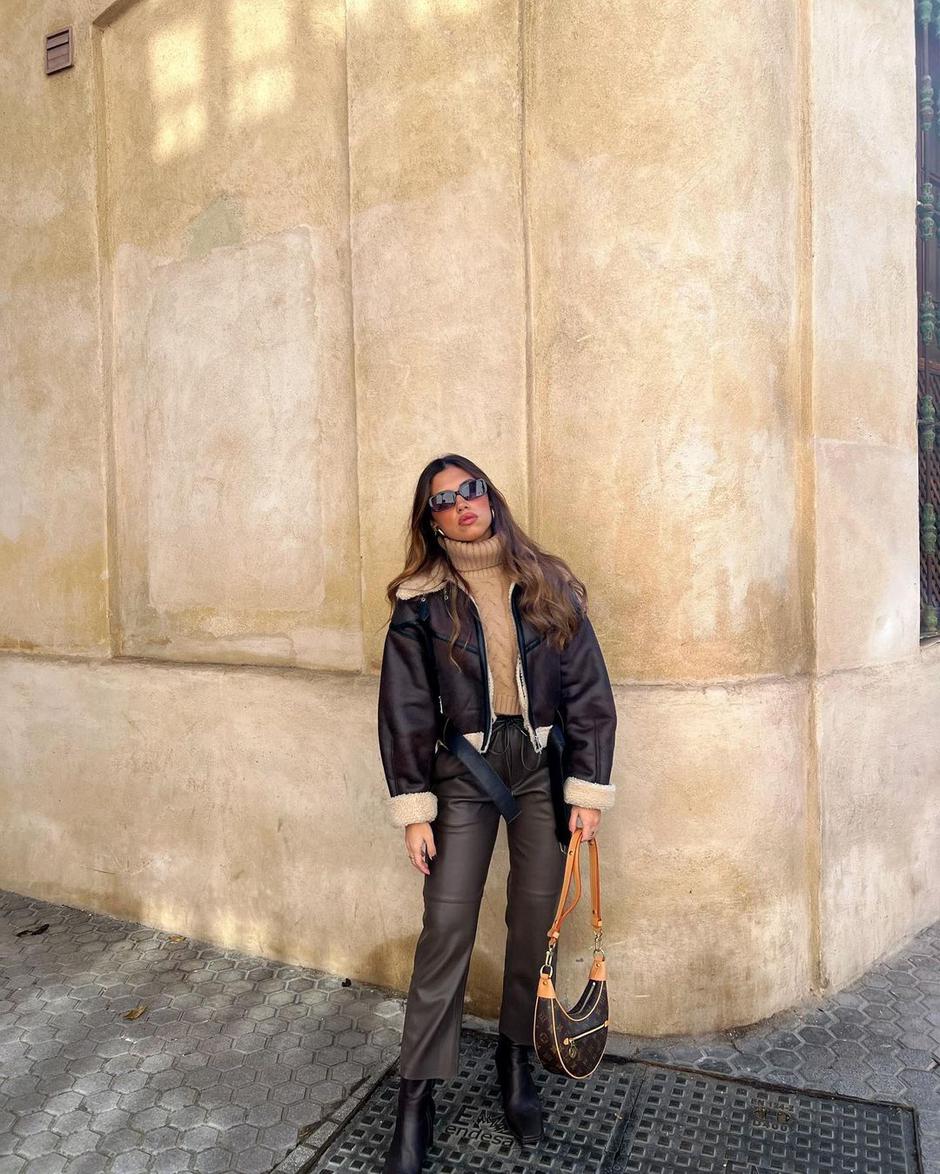 široke kožne hlače | Autor: Instagram @mariasegarr